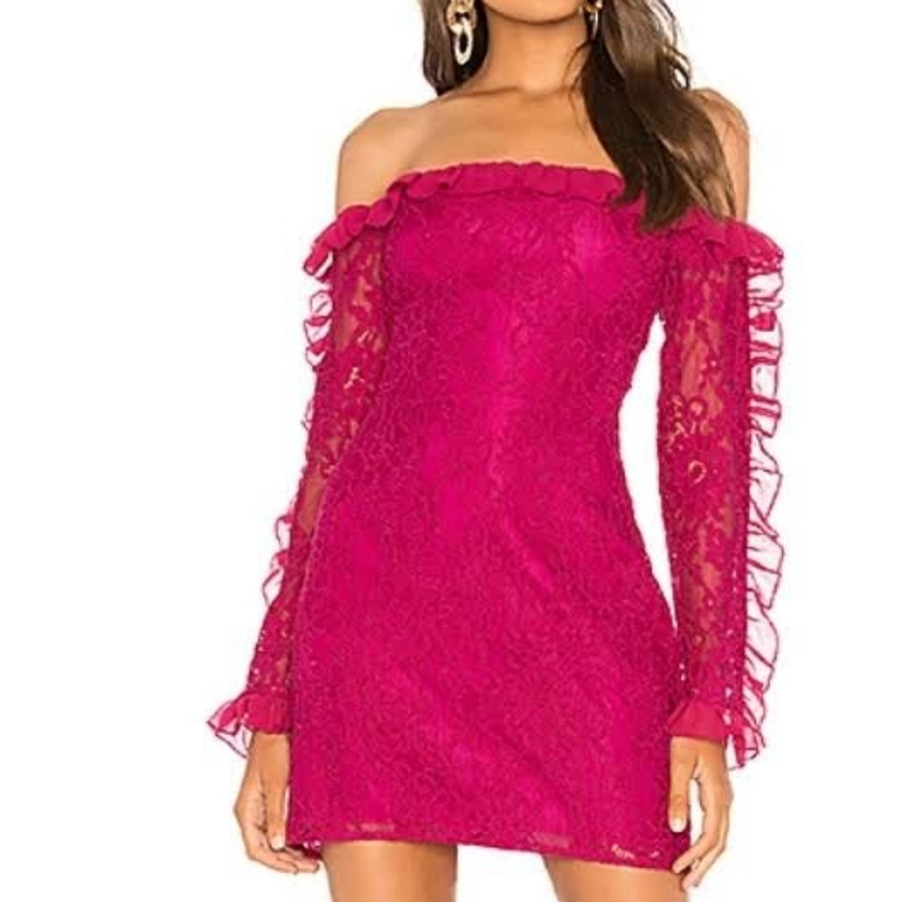 MARKDOWN Lovers + Friends Beautiful Leo Mini Dress